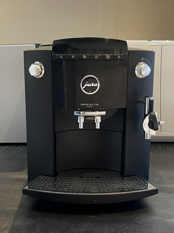 Jura F50 Classic zwart refurbished koffiemachine de jong koffie