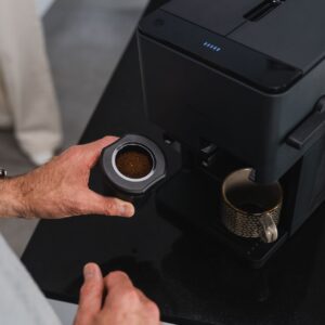 Nivona Cube4106 coffee grinds