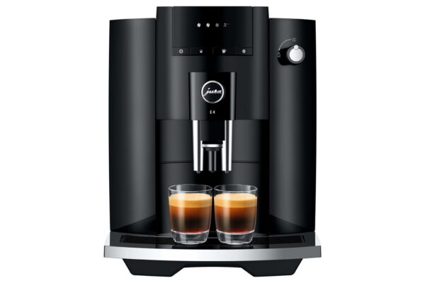 Jura E4 Piano Black aanbieding voorkant