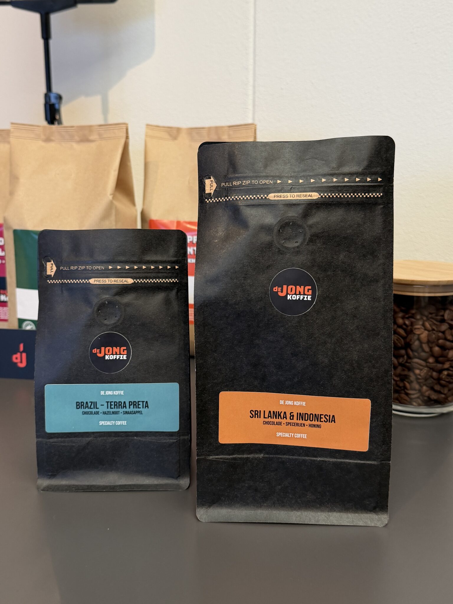 Specialty coffee van de jong koffie uit soest