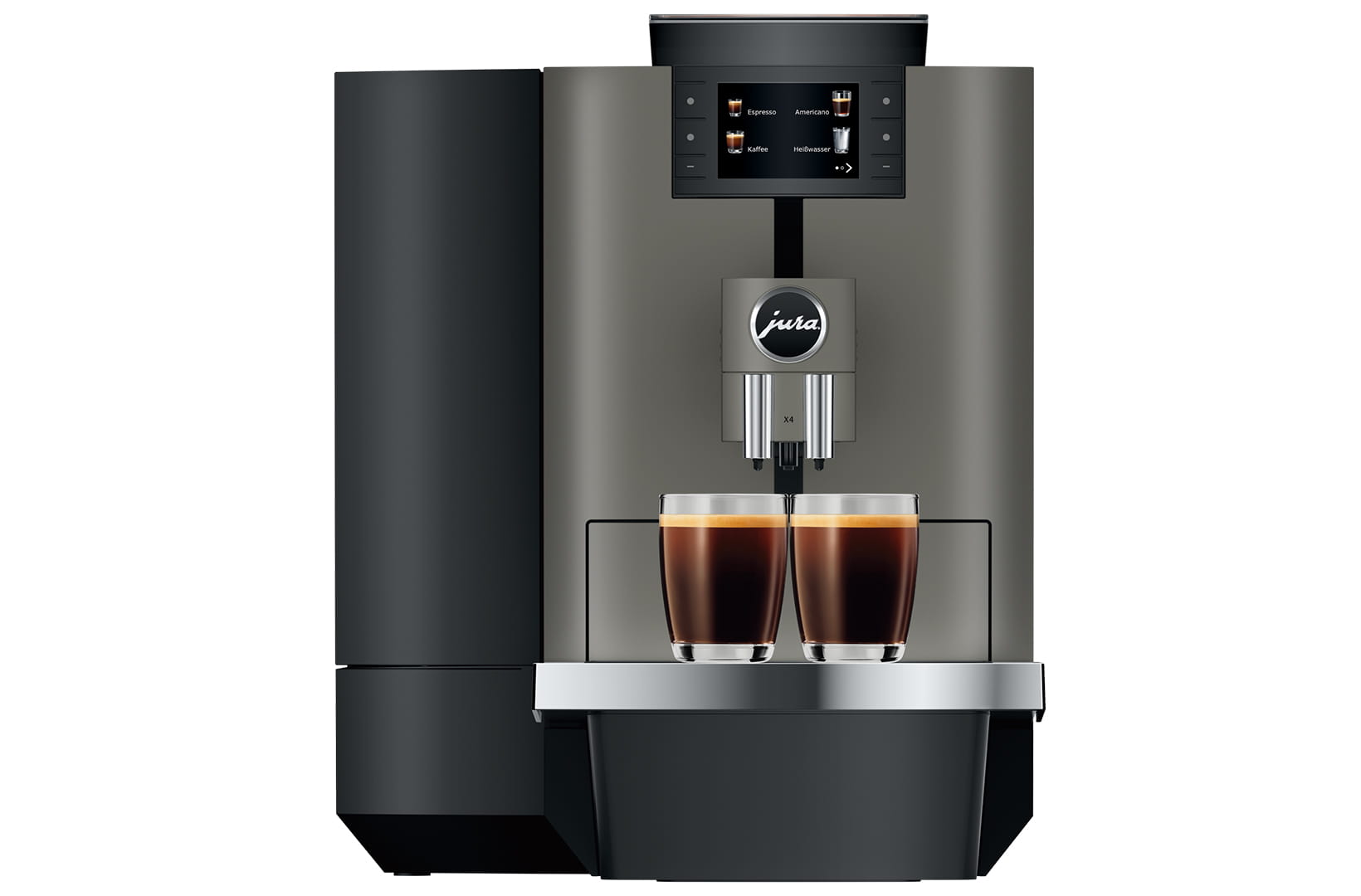 JURA X4 Dark Inox zakelijke koffiemachine